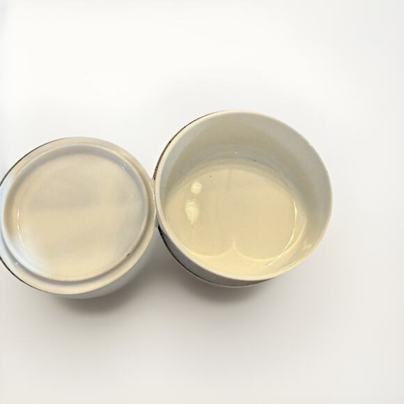 Villeroy & Boch Porcelain Naif Village Stores, Trinket Jewelry Box With Lid 4 In - Picture 4 of 4